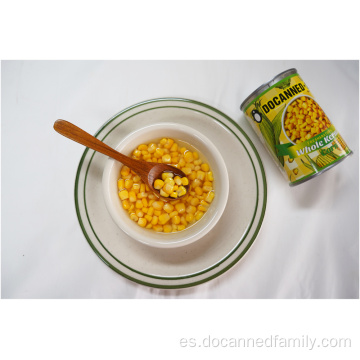 maíz dulce enlatado fresco a granel más nuevo popular